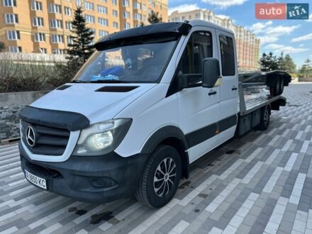 Белый Мерседес Sprinter, объемом двигателя 2.14 л и пробегом 382 тыс. км за 25000 $, фото 1 на Automoto.ua