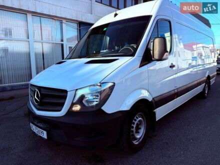 Белый Мерседес Sprinter, объемом двигателя 3 л и пробегом 199 тыс. км за 30900 $, фото 1 на Automoto.ua