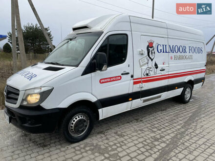 Мерседес Sprinter 2015 в Львове на Automoto.ua Белый Мерседес Sprinter, объемом двигателя 2.14 л и пробегом 406 тыс. км за 10000 $, фото 1 на Automoto.ua