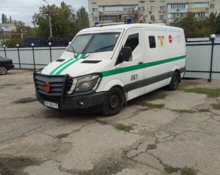 Белый Мерседес Sprinter, объемом двигателя 2.1 л и пробегом 259 тыс. км за 16987 $, фото 1 на Automoto.ua