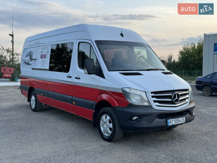 Белый Мерседес Sprinter, объемом двигателя 2.3 л и пробегом 445 тыс. км за 19900 $, фото 1 на Automoto.ua