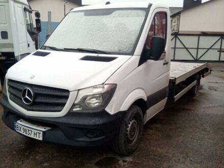 Білий Мерседес Sprinter, об'ємом двигуна 2.14 л та пробігом 209 тис. км за 25000 $, фото 1 на Automoto.ua