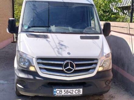 Белый Мерседес Sprinter, объемом двигателя 2.14 л и пробегом 202 тыс. км за 15400 $, фото 1 на Automoto.ua