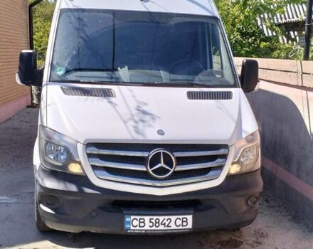 Белый Мерседес Sprinter, объемом двигателя 2.14 л и пробегом 202 тыс. км за 15400 $, фото 1 на Automoto.ua