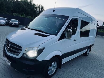 Белый Мерседес Sprinter, объемом двигателя 2.1 л и пробегом 533 тыс. км за 19500 $, фото 1 на Automoto.ua