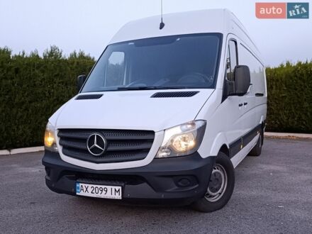 Белый Мерседес Sprinter, объемом двигателя 2.7 л и пробегом 293 тыс. км за 17800 $, фото 1 на Automoto.ua