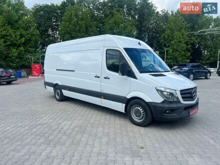 Белый Мерседес Sprinter, объемом двигателя 3 л и пробегом 259 тыс. км за 26500 $, фото 1 на Automoto.ua