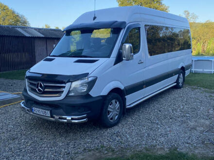 Белый Мерседес Sprinter, объемом двигателя 2.87 л и пробегом 650 тыс. км за 19000 $, фото 1 на Automoto.ua