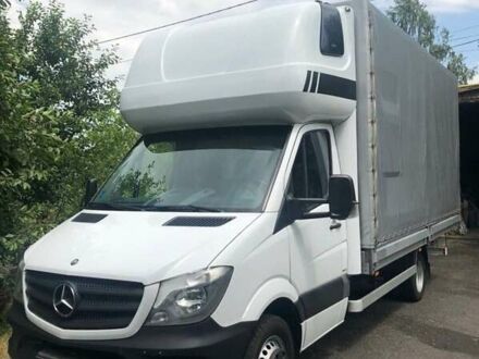 Белый Мерседес Sprinter, объемом двигателя 3 л и пробегом 224 тыс. км за 27000 $, фото 1 на Automoto.ua