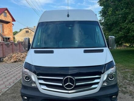 Белый Мерседес Sprinter, объемом двигателя 2.99 л и пробегом 315 тыс. км за 29950 $, фото 1 на Automoto.ua