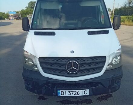 Белый Мерседес Sprinter, объемом двигателя 2.1 л и пробегом 380 тыс. км за 15500 $, фото 1 на Automoto.ua