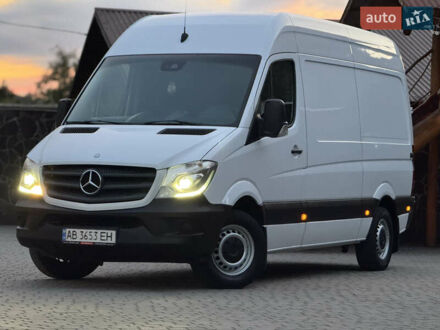 Белый Мерседес Sprinter, объемом двигателя 2.1 л и пробегом 385 тыс. км за 14999 $, фото 1 на Automoto.ua