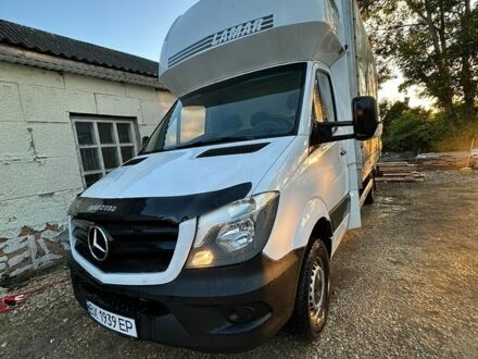 Белый Мерседес Sprinter, объемом двигателя 2.2 л и пробегом 481 тыс. км за 18200 $, фото 1 на Automoto.ua