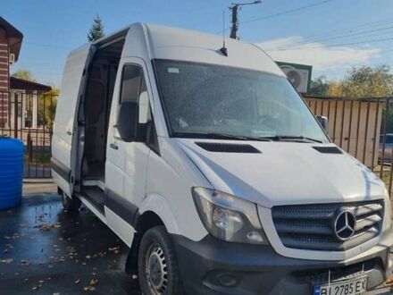 Білий Мерседес Sprinter, об'ємом двигуна 2.14 л та пробігом 425 тис. км за 13400 $, фото 1 на Automoto.ua