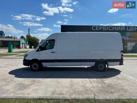 Белый Мерседес Sprinter, объемом двигателя 2.14 л и пробегом 245 тыс. км за 22500 $, фото 1 на Automoto.ua