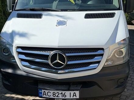 Белый Мерседес Sprinter, объемом двигателя 2.1 л и пробегом 317 тыс. км за 18900 $, фото 1 на Automoto.ua