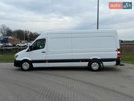Белый Мерседес Sprinter, объемом двигателя 2.2 л и пробегом 280 тыс. км за 19855 $, фото 1 на Automoto.ua