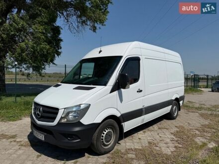 Белый Мерседес Sprinter, объемом двигателя 2.14 л и пробегом 316 тыс. км за 21700 $, фото 1 на Automoto.ua