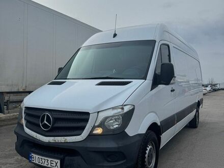 Белый Мерседес Sprinter, объемом двигателя 2.14 л и пробегом 246 тыс. км за 16999 $, фото 1 на Automoto.ua