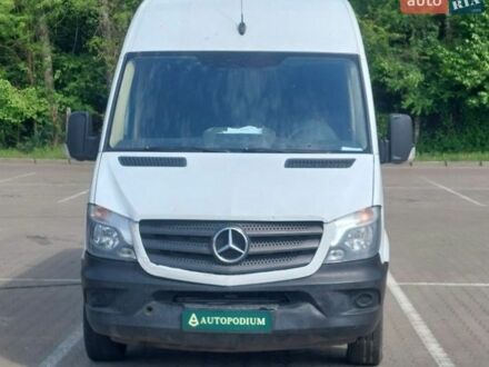 Белый Мерседес Sprinter, объемом двигателя 2.69 л и пробегом 645 тыс. км за 19000 $, фото 1 на Automoto.ua