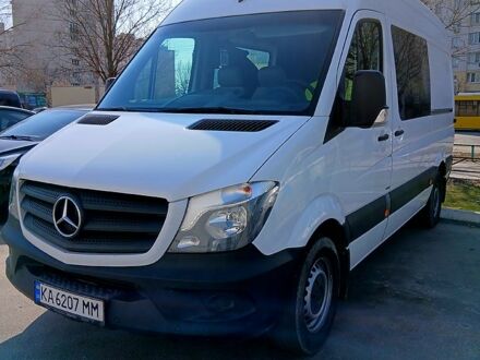 Белый Мерседес Sprinter, объемом двигателя 2.1 л и пробегом 354 тыс. км за 24000 $, фото 1 на Automoto.ua