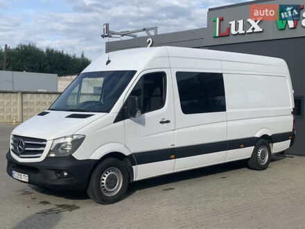 Белый Мерседес Sprinter, объемом двигателя 3 л и пробегом 310 тыс. км за 27990 $, фото 1 на Automoto.ua