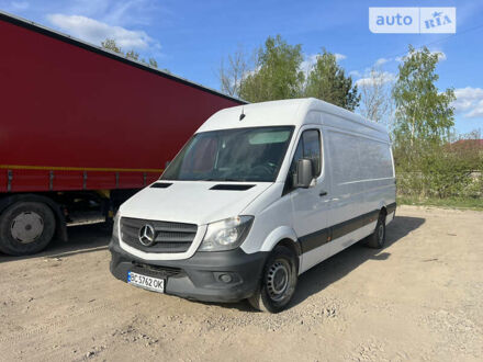 Белый Мерседес Sprinter, объемом двигателя 2.2 л и пробегом 323 тыс. км за 12000 $, фото 1 на Automoto.ua