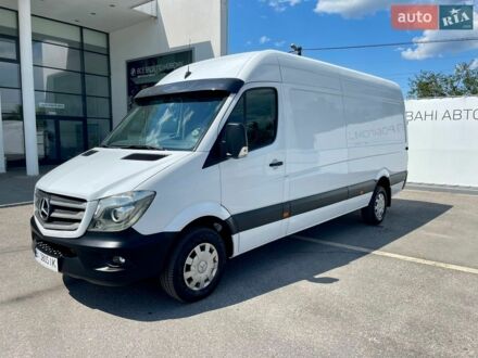 Белый Мерседес Sprinter, объемом двигателя 2.99 л и пробегом 485 тыс. км за 27000 $, фото 1 на Automoto.ua