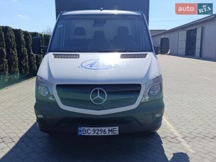 Белый Мерседес Sprinter, объемом двигателя 2.1 л и пробегом 242 тыс. км за 22000 $, фото 1 на Automoto.ua
