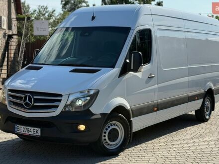 Белый Мерседес Sprinter, объемом двигателя 3 л и пробегом 480 тыс. км за 19999 $, фото 1 на Automoto.ua
