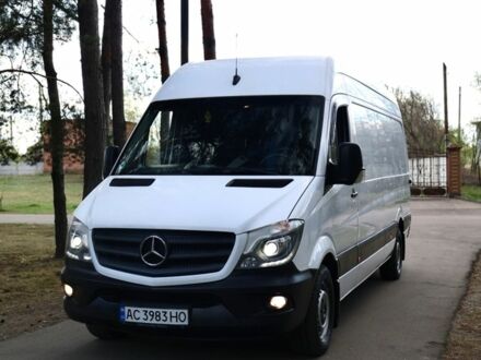 Білий Мерседес Sprinter, об'ємом двигуна 3 л та пробігом 245 тис. км за 29000 $, фото 1 на Automoto.ua