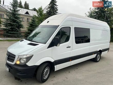 Белый Мерседес Sprinter, объемом двигателя 2.14 л и пробегом 462 тыс. км за 22500 $, фото 1 на Automoto.ua