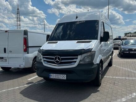 Белый Мерседес Sprinter, объемом двигателя 2.14 л и пробегом 390 тыс. км за 11999 $, фото 1 на Automoto.ua