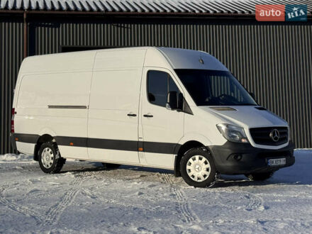 Белый Мерседес Sprinter, объемом двигателя 2.2 л и пробегом 338 тыс. км за 20500 $, фото 1 на Automoto.ua