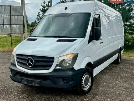Белый Мерседес Sprinter, объемом двигателя 2.14 л и пробегом 314 тыс. км за 17999 $, фото 1 на Automoto.ua