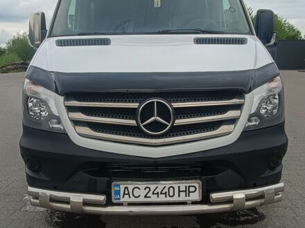 Белый Мерседес Sprinter, объемом двигателя 2.1 л и пробегом 600 тыс. км за 20500 $, фото 1 на Automoto.ua
