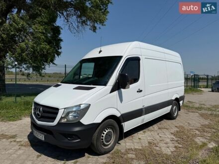 Белый Мерседес Sprinter, объемом двигателя 2.14 л и пробегом 316 тыс. км за 21500 $, фото 1 на Automoto.ua