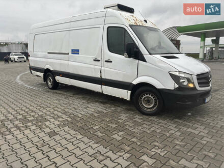 Белый Мерседес Sprinter, объемом двигателя 2.2 л и пробегом 570 тыс. км за 6500 $, фото 1 на Automoto.ua