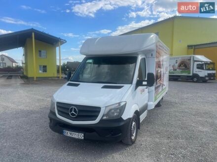 Білий Мерседес Sprinter, об'ємом двигуна 2.14 л та пробігом 491 тис. км за 15200 $, фото 1 на Automoto.ua