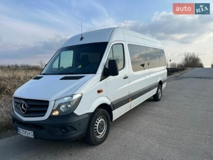 Белый Мерседес Sprinter, объемом двигателя 2.14 л и пробегом 229 тыс. км за 22500 $, фото 1 на Automoto.ua
