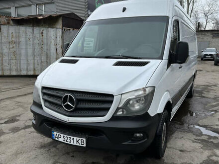 Белый Мерседес Sprinter, объемом двигателя 2.14 л и пробегом 395 тыс. км за 17200 $, фото 1 на Automoto.ua