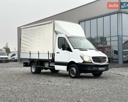 Белый Мерседес Sprinter, объемом двигателя 2.2 л и пробегом 142 тыс. км за 24800 $, фото 1 на Automoto.ua