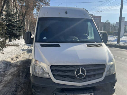 Белый Мерседес Sprinter, объемом двигателя 2.14 л и пробегом 541 тыс. км за 16500 $, фото 1 на Automoto.ua