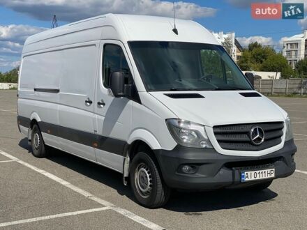 Белый Мерседес Sprinter, объемом двигателя 2.14 л и пробегом 284 тыс. км за 17500 $, фото 1 на Automoto.ua