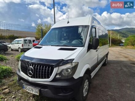 Білий Мерседес Sprinter, об'ємом двигуна 2.14 л та пробігом 389 тис. км за 19700 $, фото 1 на Automoto.ua