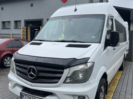 Белый Мерседес Sprinter, объемом двигателя 2.14 л и пробегом 630 тыс. км за 27900 $, фото 1 на Automoto.ua