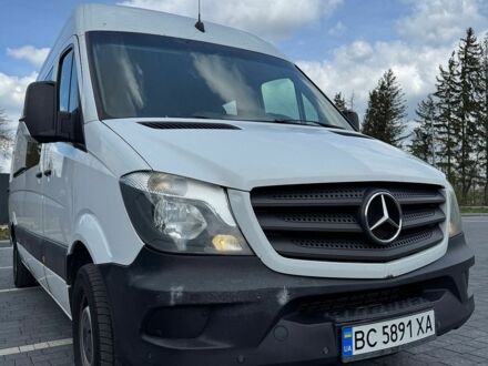 Білий Мерседес Sprinter, об'ємом двигуна 2.14 л та пробігом 350 тис. км за 16800 $, фото 1 на Automoto.ua