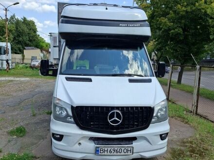 Белый Мерседес Sprinter, объемом двигателя 2.14 л и пробегом 429 тыс. км за 20500 $, фото 1 на Automoto.ua