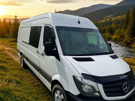 Белый Мерседес Sprinter, объемом двигателя 2.2 л и пробегом 850 тыс. км за 28500 $, фото 1 на Automoto.ua