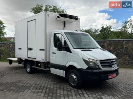 Белый Мерседес Sprinter, объемом двигателя 2.2 л и пробегом 295 тыс. км за 23900 $, фото 1 на Automoto.ua